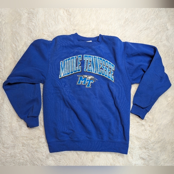 Champion Middle Tennessee Blue Riders Medium Sweatshirt - Picture 1 of 7
